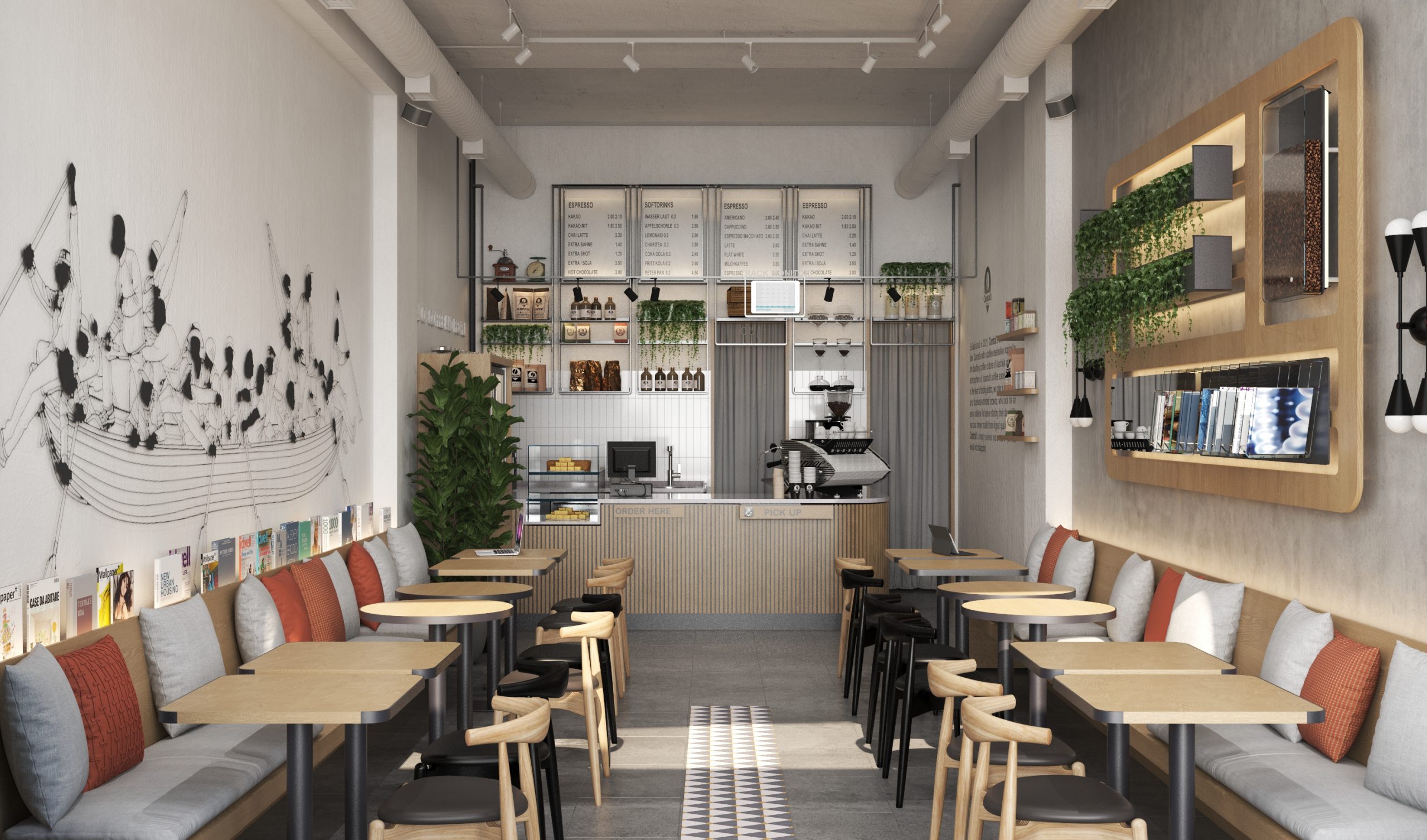 Kahve Dükkanı Projesi