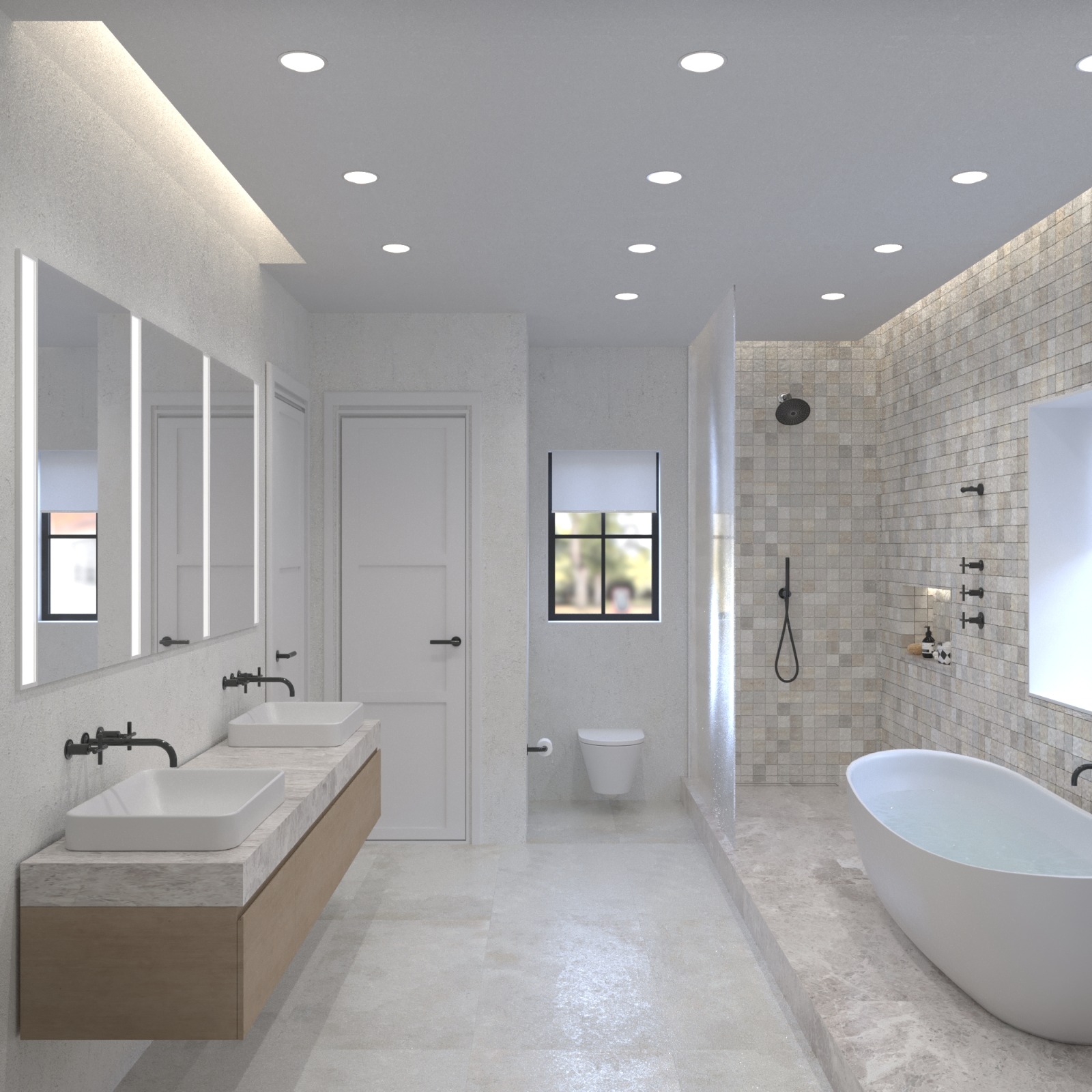 Bathroom for the house in New York